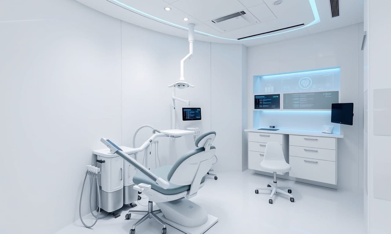 Modern Swiss dental clinic with AI-enhanced digital presence